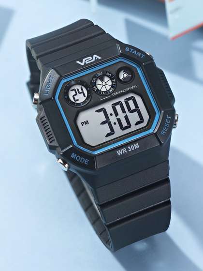 V2A Unisex Kids Dial
                    & Straps Digital Chronograph Watch
                    DK8107-Blk-Blu