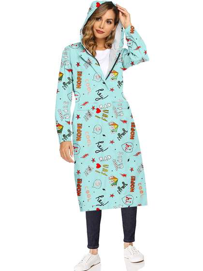 CAMISON Women Printed
                      Rain Jacket