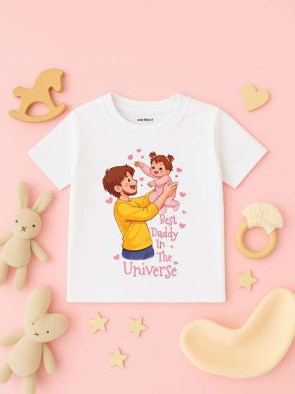 KNITROOT Kids Typography
                    Printed T-shirt