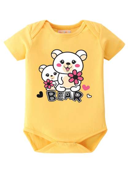 BLUSHES Infants Printed
                    Pure Cotton Bodysuit