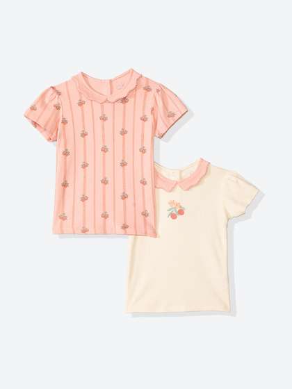 mothercare Girls 2
                    Printed T-shirt