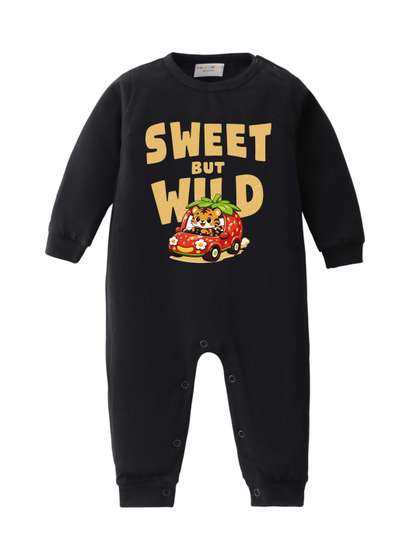 BLUSHES Infants Printed
                    Pure Cotton Round Neck Romper