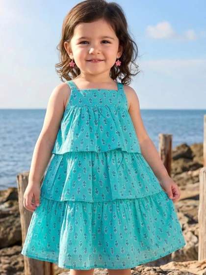 Tiny Bugs Floral Corset Dress