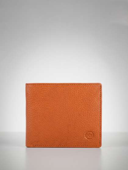 MARSTEN Men Textured
                    Leather Two Fold Wallet