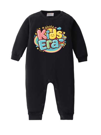 BLUSHES Infants Printed
                    Pure Cotton Round Neck Romper
