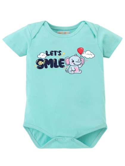 BLUSHES Infants Printed
                    Pure Cotton Bodysuit