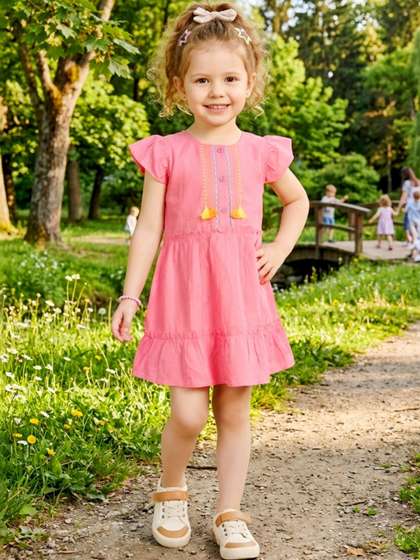 Lei-Chie Girls Fit
                      & Flare Short Dress
