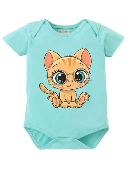BLUSHES Infants Printed
                    Pure Cotton Bodysuit