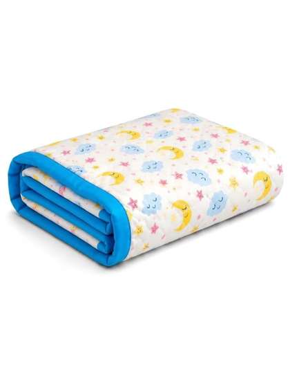Motherly Muslin Blanket
                    Design Reversible Stroller Cover