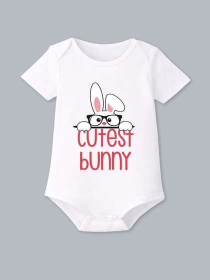 BLUSHES Infants Printed
                    Pure Cotton Bodysuit