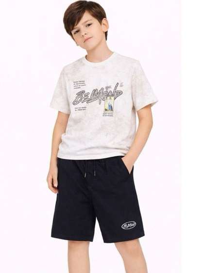 Lionsgate Boys Printed
                    T-shirt with Shorts