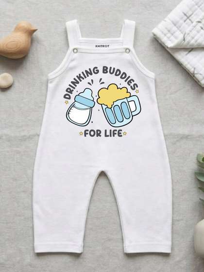 KNITROOT Infants Ankle
                    Length Dungarees