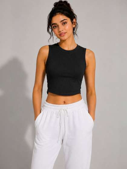 LOMOOFY Unisex Cotton Blend Tops