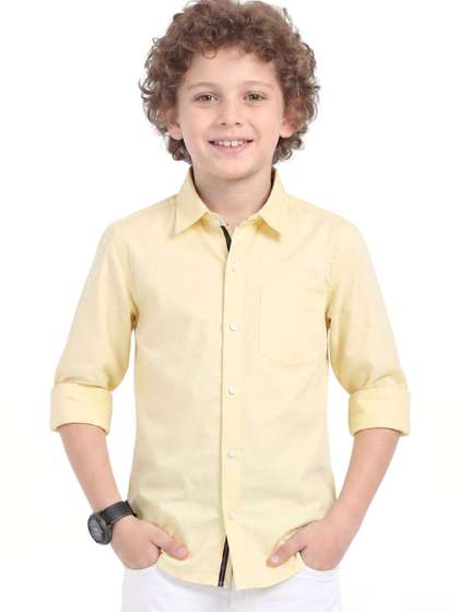 RS Fashions Boys Comfort
                    Casual Shirt