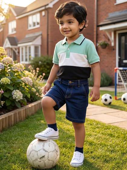 HERE&NOW Boys
                      High-Rise Shorts