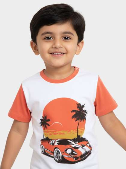 Orange Sugar Kids
                      Printed T-shirt