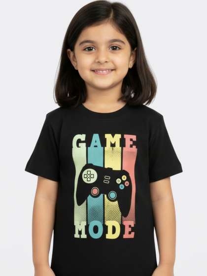 Orange Sugar Kids
                    Graphic Printed Pure Cotton T-shirt