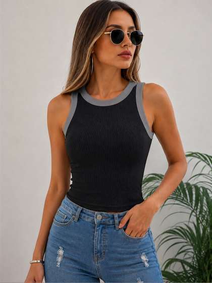 LOMOOFY Unisex Cotton Blend Tops