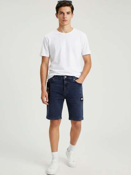 V-Mart Boys Washed
                    Technology Shorts
