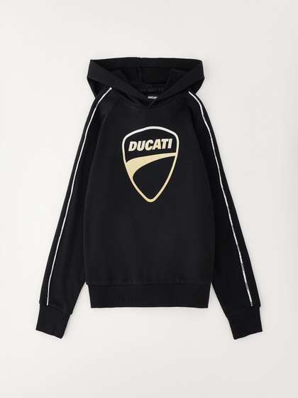 Ducati Boys Printed
                    Hooded Sweatshirt