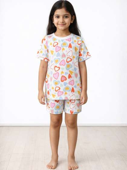 Anthrilo Girls Printed
                    Night suit