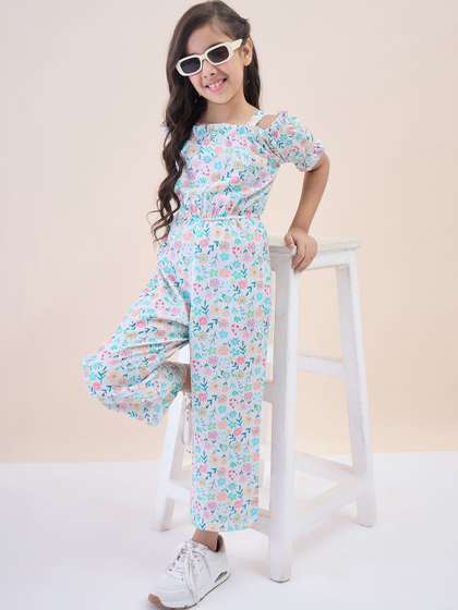 StyloBug Girls Printed
                    Jumpsuit