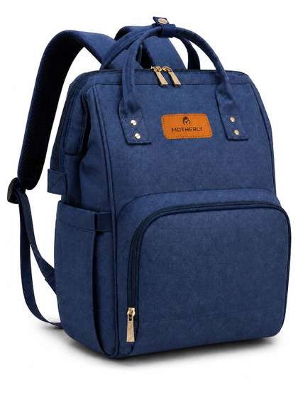 Motherly Crown Diaper
                    Bag with Large Capacity backpack for baby with
                    Insulated Milk Pocket