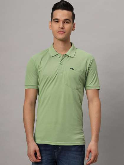 Resilience Men Dri-FIT Polo Collar Pockets Slim Fit T-shirt