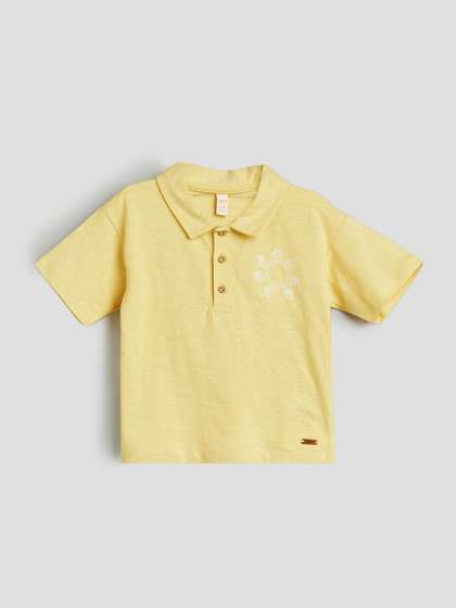 Giggles by Babyshop Boys
                    Printed Polo Collar T-shirt