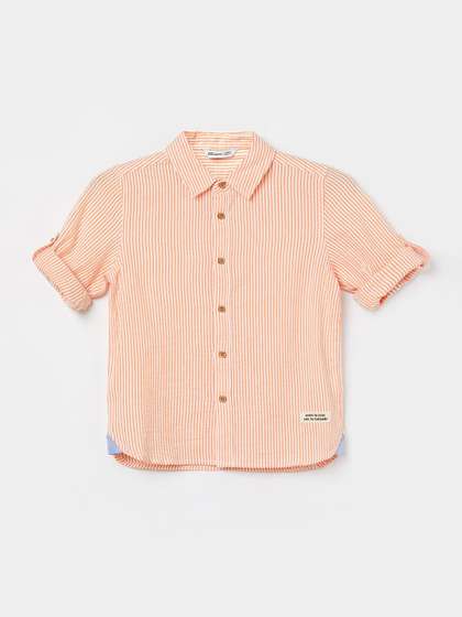 Fame Forever by
                        Lifestyle Boys Striped Casual Shirt