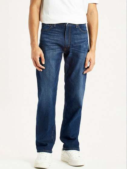 Levis Men Relaxed Fit Mid-Rise Jeans