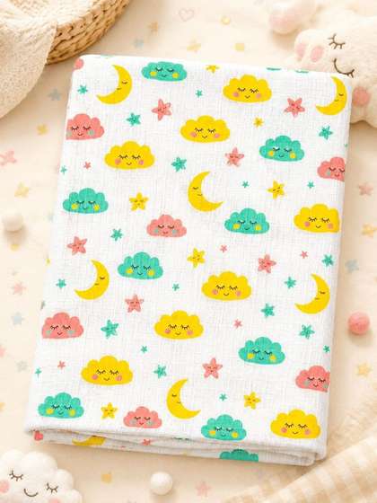 Cuddleloom Double Layer
                    Pure Cotton Swaddle