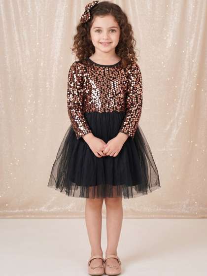 Aj DEZInES Embellished
                    A-Line Dress