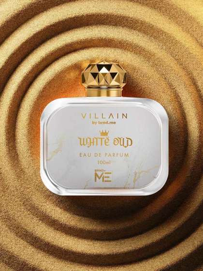 VILLAIN Men White Oud
                    Perfume EDP with Peach & Musk for Soft Scent -
                    100 ml