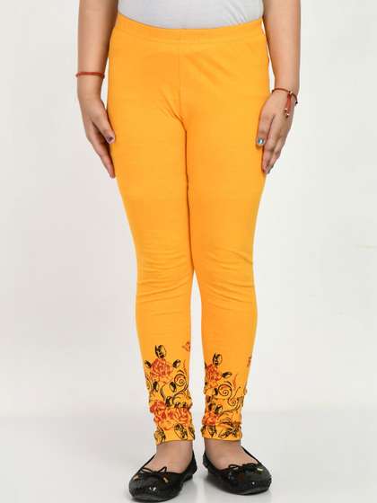 MTI FASHIONS Girls
                      Multi Cotton Leggings