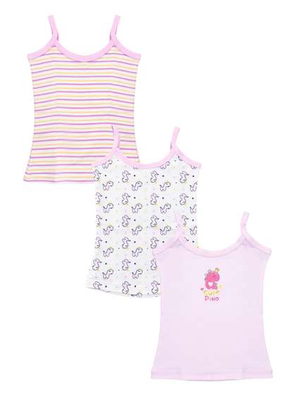 Bodycare Pack of 3
                    Assorted Cotton Tank