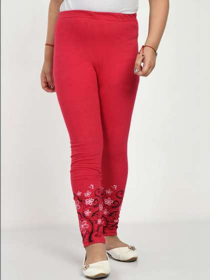MTI FASHIONS Girls
                      Multi Cotton Leggings