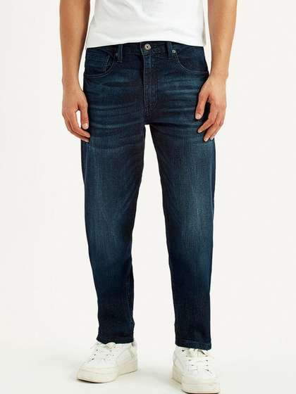 Levis Men Regular Fit Mid-Rise Jeans