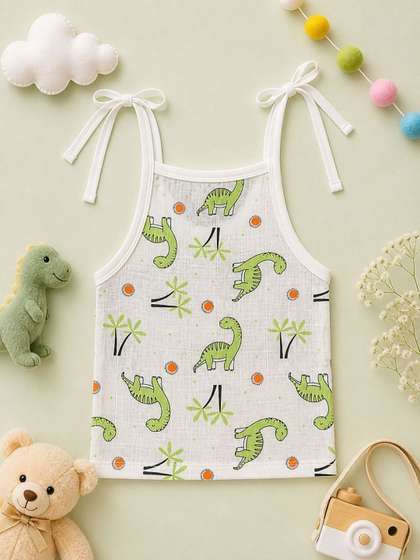 Cuddleloom Kids
                      Graphic Printed Jhabla