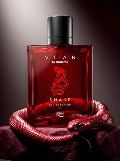 VILLAIN Men Snake
                    Perfume EDP with Amber & Musk for Bold Scent -
                    100 ml