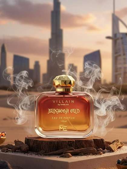 VILLAIN Men Bukhoor Oud
                    Perfume EDP with Rose & Amber for Rich Scent -
                    100 ml