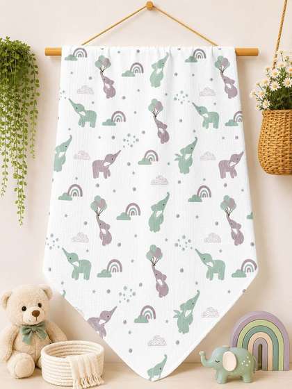 Cuddleloom Double
                      Layer Pure Cotton Swaddle