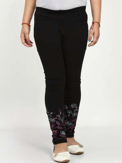 MTI FASHIONS Girls Multi
                    Cotton Leggings