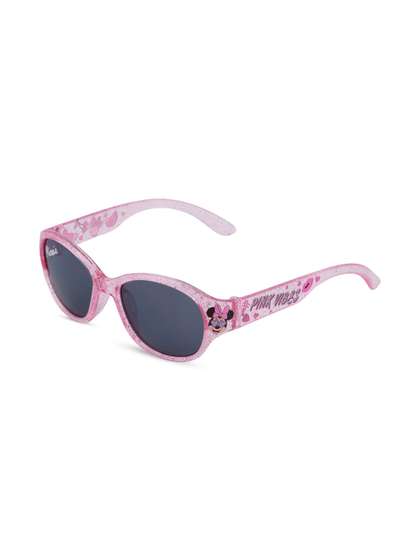 Disney Unisex Kids Black
                    Lens & Pink Wayfarer Sunglasses with