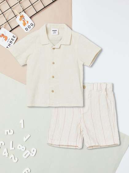 max Boys Shirt with
                    Shorts