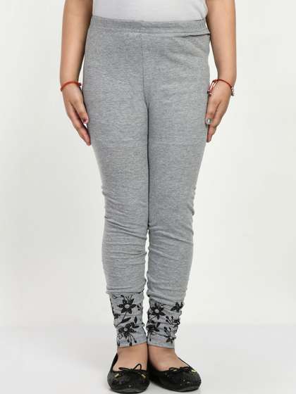 MTI FASHIONS Girls
                      Multi Cotton Leggings