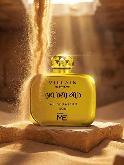 VILLAIN Men Golden Oud
                    Perfume EDP with Saffron & Amber for Rich Scent
                    - 100 ml