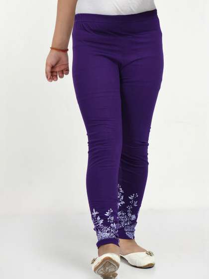 MTI FASHIONS Girls Multi
                    Cotton Leggings
