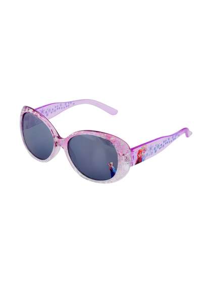 Disney Unisex Kids Grey
                    Lens & Purple Oval Sunglasses with