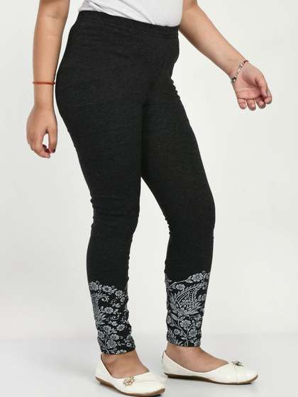MTI FASHIONS Girls
                      Multi Cotton Leggings